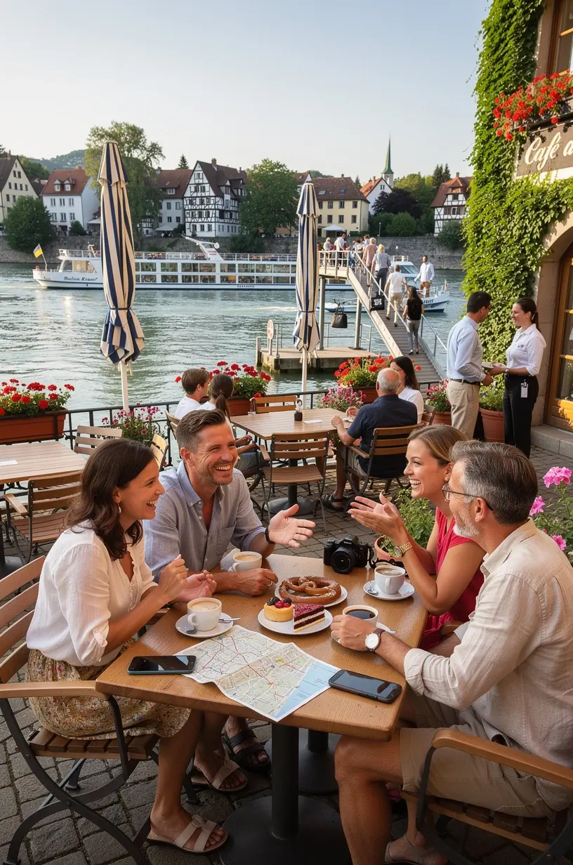 Infografik mit praktischen Tipps und realistischen Erwartungen für Flusskreuzfahrten in Deutschland.